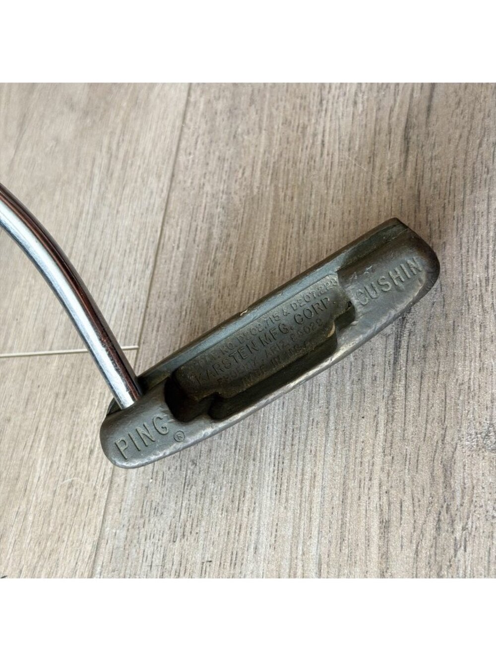 Vintage Ping Cushin Putter Phoenix AZ 85029 USA Karsten NEEDS Grip